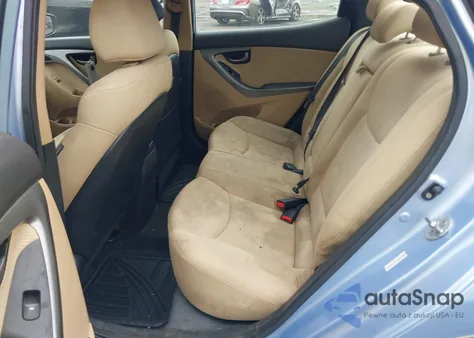 2012 Hyundai Elantra Gls (Ulsan Plant) z USA, uszkodzony, nr VIN KMHDH4AE4CU361364